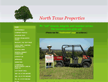 Tablet Screenshot of northtexasproperties.com